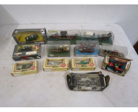 12 Boxed diecast vehicles to include Corgi and Britain's etc&nbsp;