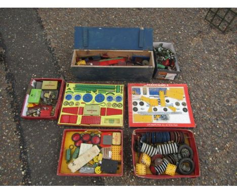 Large lot of mostly boxed vintage Meccano&nbsp;