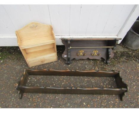 Coat rack, shelf and cupboard&nbsp;
