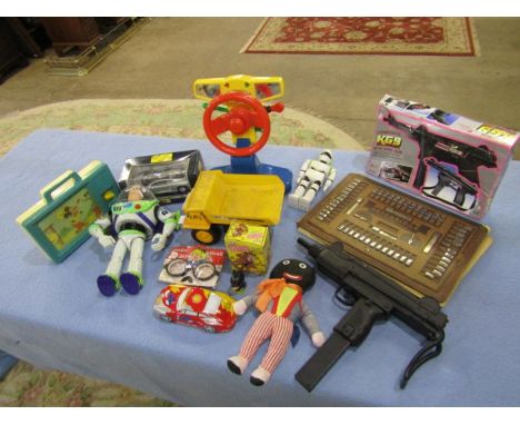 Vintage toys to include Brio, Lego, guns and Toy Story etc&nbsp;