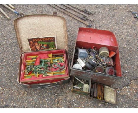 Large lot of vintage Meccano&nbsp;