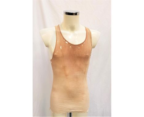THE RUNDOWN (2003) - SWENSON'S DISTRESSED SCREENWORN OUTFIT - PLAYED BY STUART F. WILSONDistressed and stained gents vest, si