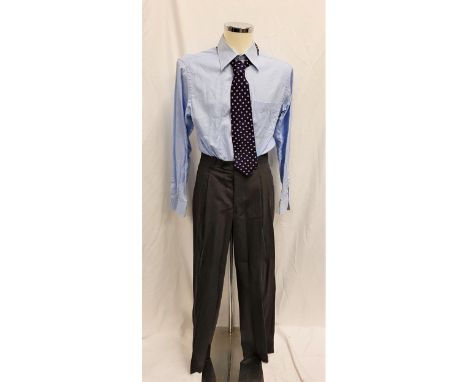 HOW TO DEAL (2003) - VARIOUS COSTUME ITEMS comprising BUCK'S SHIRT, TROUSERS AND A TIE - PLAYED BY ANDREW GILLIES - Gents woo