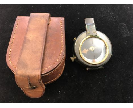 A military field compass made by Short & Mason, London