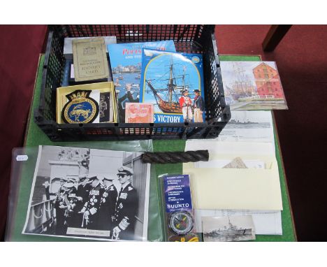 WWII Royal Navy Interest: items relating to the Military Service of Admiral Reginald Sherwin who survived the sinking of HMS 