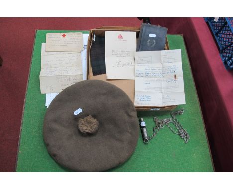 Items of WWI Interest: documents and correspondence relating to Corporal Edward Vigrass who was killed in action on 4/10/1917