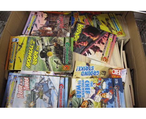In Excess of Three Hundred Commando Action Story Comics, including #4554 The Chef Who Went To War, #4994 Ground Strike!, (com