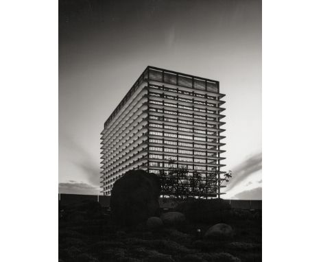 Shulman, Julius -- Department of Water &amp; Power, Los Angeles, California. 1965. 2 vintage gelatin silver prints, 1 on RC p