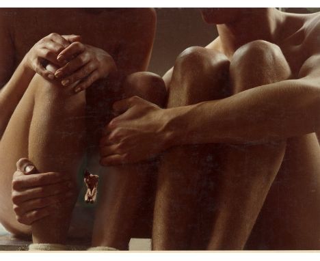 McBride, Will -- Illustration for "Eltern", Munich. 1968. Unique vintage chromogenic print with reworked image. 30 x 39 cm. M