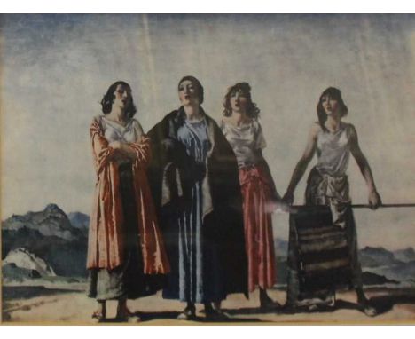 William Russell Flint (1880-1969) - A collection of prints, all being from unspecified print makers, none being limited editi