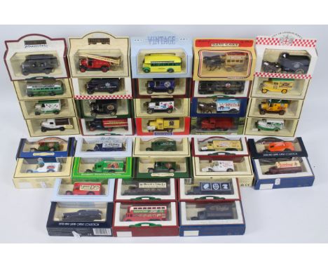Lledo - Days Gone - 36 x boxed vehicles including 1934 Dennis Fire Engine, 1934 Mack truck, 1920 Ford Model T van, 1953 Ponti