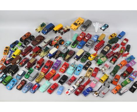 Corgi - Matchbox - Lledo - Mattel - Hot Wheels. A selection of Approx. Sixty loose die cast vehicles appearing in Excellent c