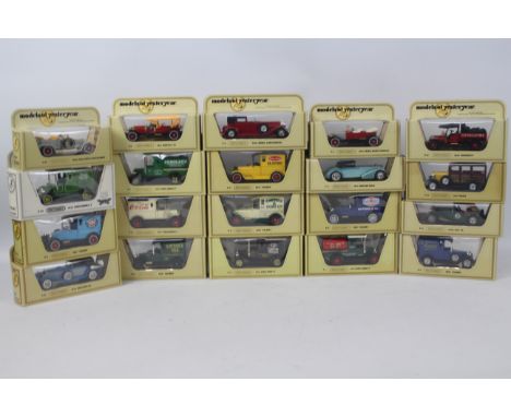 Matchbox Yesteryear - 20 x boxed vehicles including Rolls Royce Silver Ghost # Y-10, Vauxhall Prince Henry # Y-2, Simplex # Y