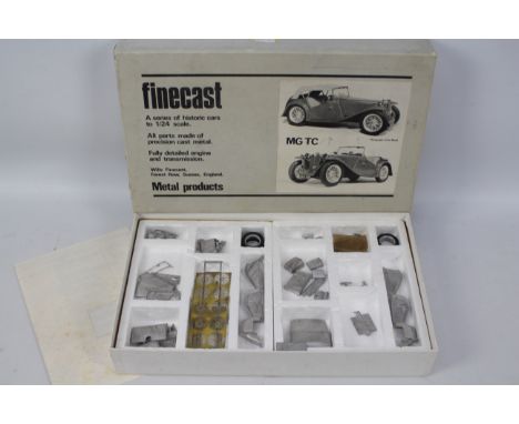 Wills Finecast - Metal Kit. A boxed, unassembled Wills Finecast Metal Kit 1:24 scale MG TC. Precision cast metal representati