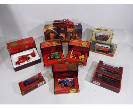 EFE - Matchbox - Yesteryear - 11 x boxed models including rare EFE GM Standard Atlantean A in GMT livery # 28601, 1930 Superc