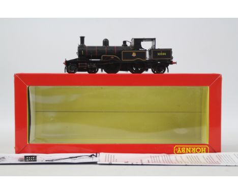 Hornby - an OO gauge model 4-4-2T DCC ready Adams Radial tank locomotive, running no 30584, BR lined black livery,  # R3333, 