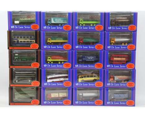 EFE - 20 x boxed bus and truck models in 1:76 scale including Bristol Lodekka, Atkinson Tipper Truck, AEC Mammoth, Harrington