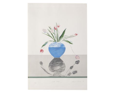 David Hockney (born 1937)Pretty Tulips (Scottish Arts Council 115) Lithograph in colours, 1969, on wove paper, signed, dated,