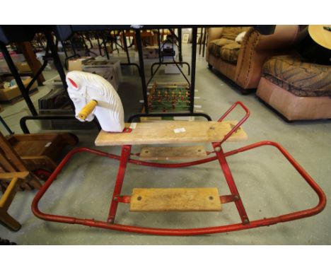 Triang babywalker, sled and rocking horse