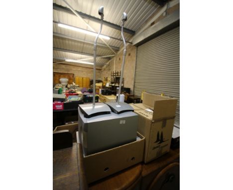 Yamaha Cinema Surround Sound including speaker, stand, remote