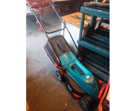 Bosch four wheeled electric Rotary lawn mower Rotak 370 ER CONDITION REPORT: This item has been PAT tested and PASSED
