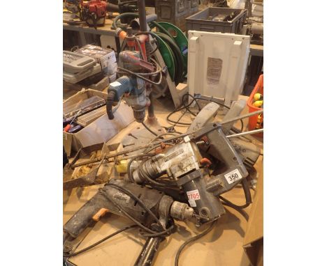 Black and Decker 7 1/4 circular saw Black and Decker hand drill and rotary hammer drill 