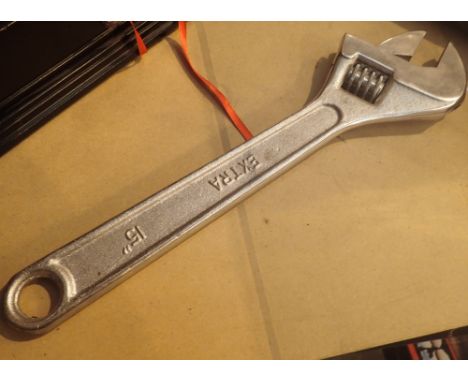 Fifteen inch adjustable spanner by Extra
