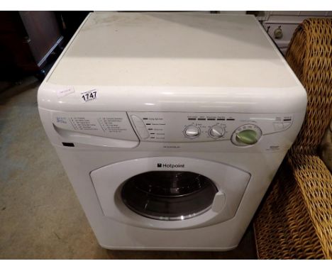 Hotpoint Aquarius washing machine WD420. All electrical items in this lot have been PAT tested for safety and have passed. Th