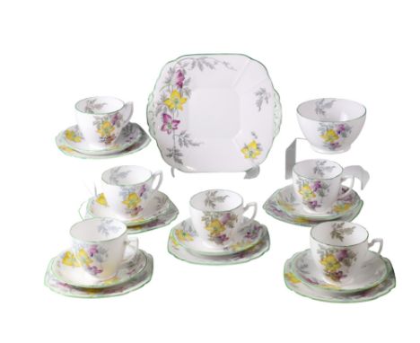 A Melba tea set no 4417