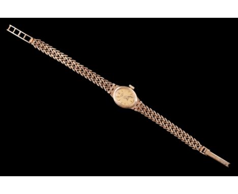A lady's Rotary 9ct gold cocktail watch, 8.6 g excluding movement