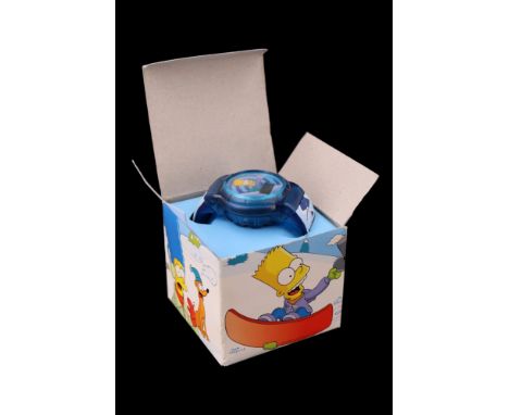A vintage boxed The Simpsons Bart talking watch