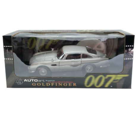 A boxed AUTOart James Bond 007 Goldfinger Aston Martin DB5