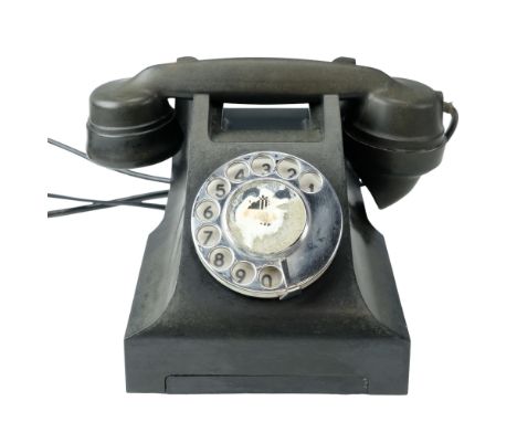 A vintage A.E.P Bakelite telephone