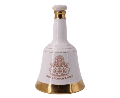 A Wade 1982 royal commemorative ceramic decanter of Bell's Scotch Whisky, 50 cl