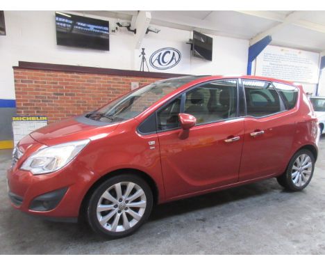 Make &amp; Model: Vauxhall Meriva SEDate of Reg: MV12 TVKColour: Orangecc: 1398MoT: 05-01-2022Fuel Type: PETROLMileage: 52kTr