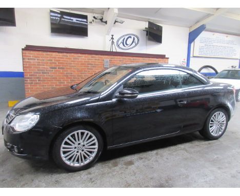 Make &amp; Model: VW Eos Sport T FSIDate of Reg: FX58 YNEColour: Blackcc: 1984MoT: 05-08-2021Fuel Type: PETROLMileage: 90kTra