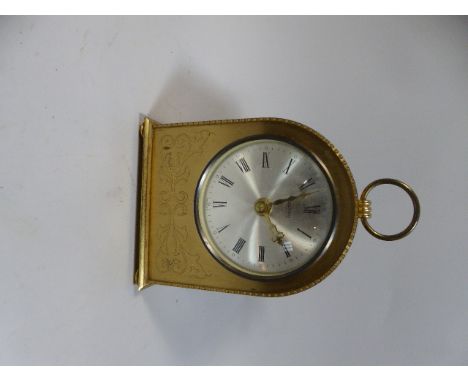 A Brass Cased Acctim Dome Topped Carriage Clock, 20cm high Battery Movement 