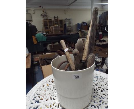 A Collection of Garden Hand Tools