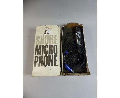 A Vintage Shure Microphone Model 515SA