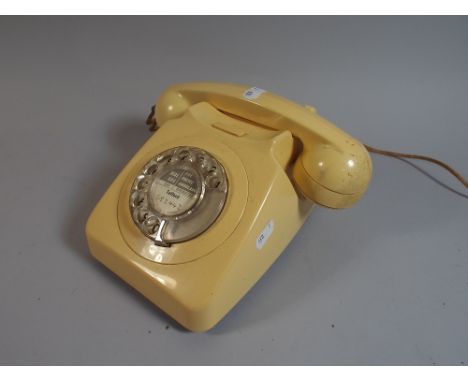 A Vintage Cream Telephone