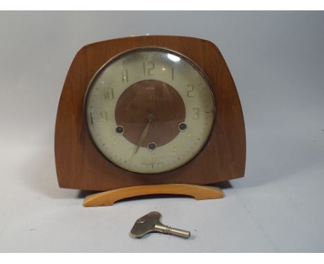 A 1960's Smiths Westminster Chime Mantle Clock