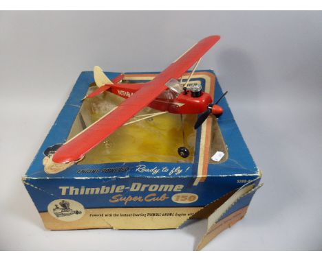 A Vintage Model Aeroplane, Super Cub 150 with Original Box