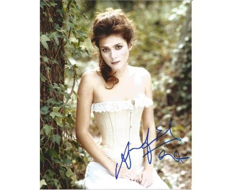 Anna Friel signed 10x8 colour photo. English actress. Born in Rochdale, Greater Manchester, England, she has been acting sinc