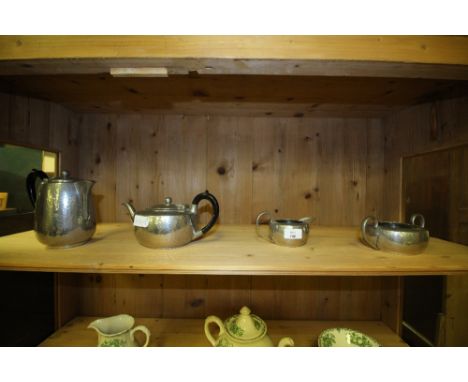 Pewter Tea Set (4 piece)