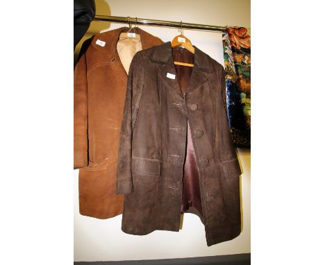2 Vintage Suede Jackets