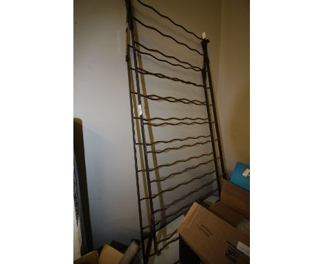 Metal Vintage Rigidex Wine Rack