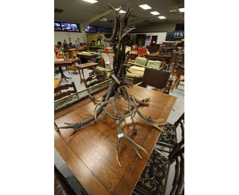 Vintage Large Antler Chandelier