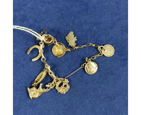 SILVER CHARM BRACELET