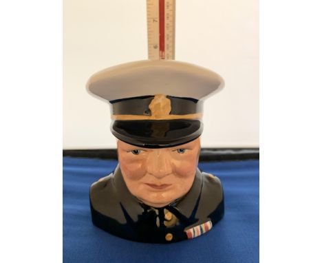 A CARLTONWARE WINSTON CHURCHILL TOBY JUG 