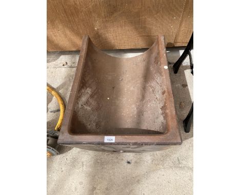 A SALT GLAZED TROUGH 